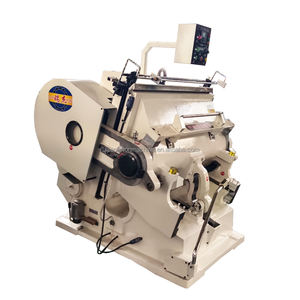 Boîte de papier en carton à pizza pour avion électrique manuel ML-1100 semi-automatique à faible coût petite presse machine de découpe et de rainage - Product Image 5