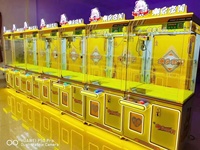 Distributeur automatique de cadeaux à jetons Arcade Toy Mini Super Claw Crane Machine pour 4 enfants