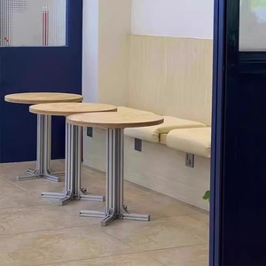 Tavolino da caffè Vintage stile costiero piccolo appartamento per il tempo libero Bar ufficio <span class=keywords><strong>tavolo</strong></span> da tè per sala da pranzo stile Influencer <span class=keywords><strong>tavolo</strong></span> da tè - Product Image 3