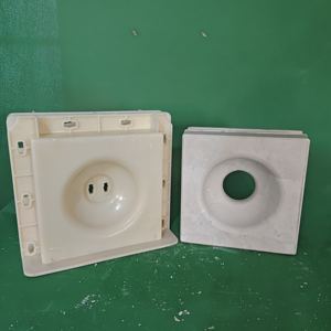 Reazone R6 Nouveau Modèle 2026 Moule à Briques Creuses Double Face en ABS 8"x8" (20x20x10cm) Haute Résistance pour Piliers de Porte Extérieurs et Allées de Jardin - Product Image 1