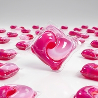 Lessive en dosettes parfum Rose Romantique 20g Nettoyage en profondeur Élimination des taches OEM ODM Marque Privée
