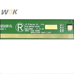 Écran LCD de télévision intelligente 43 pouces LC430DQJ-SLA1 avec rétroéclairage LED, définition 4K UHD, 60 Hz, panneau de remplacement d'affichage à cellule ouverte - Product Image 2