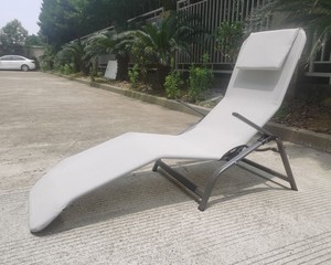 Chaise à bascule légère pliable, capacité <span class=keywords><strong>de</strong></span> 2 kg/265lb, pour Camping extérieur, <span class=keywords><strong>bain</strong></span> <span class=keywords><strong>de</strong></span> <span class=keywords><strong>soleil</strong></span>, piscine, jardin et cour - Product Image 2