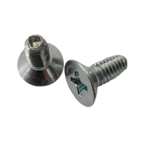 Cross Recessed Countersunk <b>Head</b> Triangular Thread Rolling <b>Screws</b> Carbon Steel Zinc Plated Cabinet Chassis Fastening <b>Screws</b> - Product Image 3