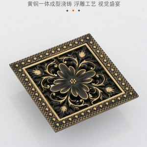 Drain de sol déodorant ménager antique de 15cm, drain de sol de toilette de douche de salle de bain d'hôtel - Product Image 3