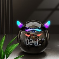 Altavoz Inalámbrico Portátil Mini con Sonido Estéreo UHF Profesional G9, Diseño 2025, Solar, RGB, para Exteriores, Resistente al Agua, con Alarma