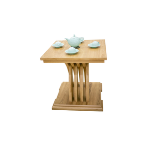 Mesa de té de madera, mesa de centro, moderna, fácil de montar, servicios OEM ODM para sala de estar, jardín, precio más bajo, listo para montar - Product Image 1