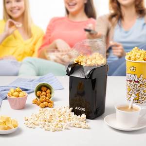 Máquina de palomitas de maíz de aire caliente, máquina automática para hacer palomitas de maíz, Mini máquina de palomitas de maíz para el hogar, plástico Usb Ce 1200 220 - Product Image 5