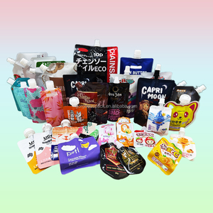Custom Printed 100ML 150ML 200ML 500ML 1L 2L 5L Juice Spout Bag Food <b>Plastic</b> <b>Packaging</b> Beverage Bag Reusable Refill Liquid Bag - Product Image 6