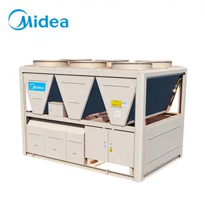 Midea High Efficiency R410a Large Capacity Air Cooled Scroll Chiller For Building