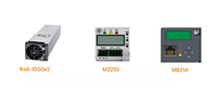Système d'alimentation réseau 48V DC Vertiv 1U 3kW, sub-rack, Netsure2100A31-S2-S