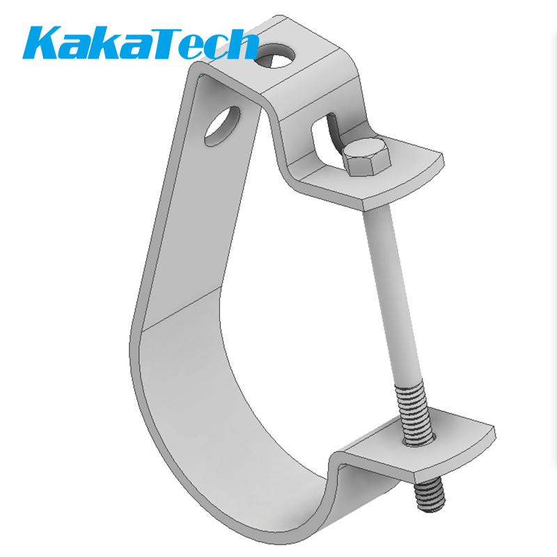 J Hooker Clamp Galvanized Steel Conduit Pipe Clamp Hanger J-type Loop ...
