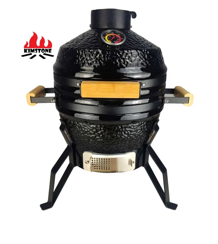 KIMSTONE Lưới Nấu Ăn Bằng Gang Ahumador De Carbon NƯỚNG TRỨNG Kamado Nướng Thịt Nướng Than Điện Tử Nhỏ Giá Rẻ