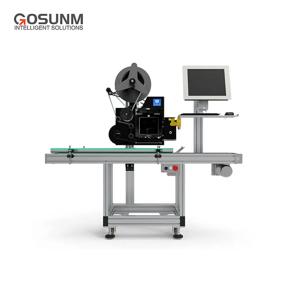 GST305ロジスティクスパッケージ印刷およびラベリングマシンのリアルタイム適用