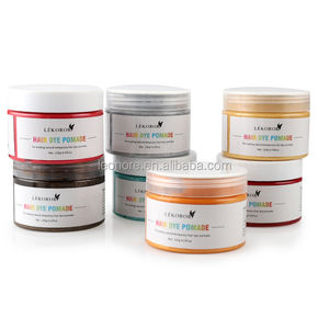 120ML Tinte para el cabello desechable Barro Crema para peluquería Cera para teñir el cabello - Product Image 5