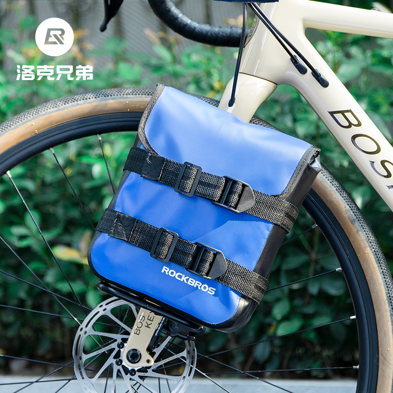 ROCKBROS スチールMTBバイクフロントラック 218g ブラック 360日保証