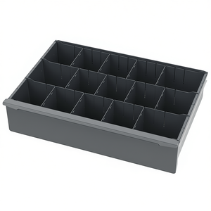 Organizador de coche con cajón y 15 compartimentos, caja de almacenamiento para uso en el interior del vehículo - Product Image 2