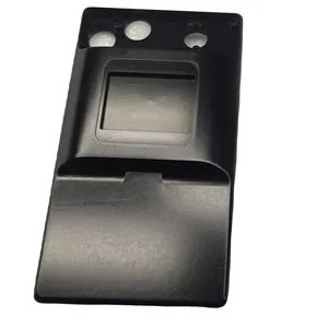 오스트리아 클라이언트 맞춤형 모바일/휴대 전화 알루미늄 바디 정밀 CNC 가공 부품 블랙 아노다이징