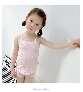 Camisola para Niñas al por Mayor de Fábrica, Económica, Informal, Fresca, con Estampado de Color Puro, Linda Camisola para Niñas - Product Image 5