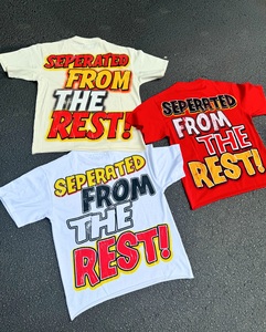 T-shirt court boxy ajusté pour hommes avec impression Dtg graphique personnalisé <span class=keywords><strong>Anime</strong></span> été respirant col rond en coton T-shirt épais - Product Image 2