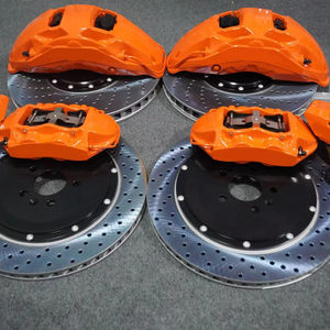 فرجار كبير أمامي لسباق السيارات فرامل كبيرة أمامية طقم فرجار 10 S8 بمكبح خلفي Mtb 4 مكابح بستونات - Product Image 1