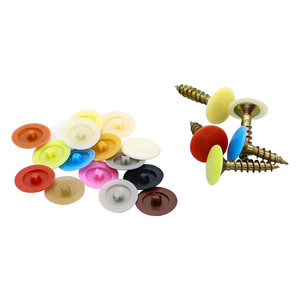 Phillips Self-Tapping Flat Head Screw Cap Plastic Dustproof Decorative Cap Cover for Furniture <b>Hardware</b> - Product Image 3