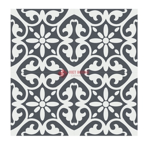 Carrelage décoratif en ciment encaustique pour véranda 200x230mm, sol en béton coulé à la main, approvisionnement global B2B pour l'exportation - Product Image 1