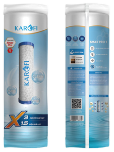 Repuesto de bloque de carbón para ósmosis inversa Karofi Smax Pro 1, 5.0 micras, para uso doméstico, de Vietnam - Product Image 4