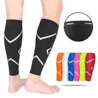 Unisex Footless Cycling Sport Brace Nylon Compression Socks Compression Socks Leg Warmers Calf Sleeve