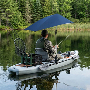 Clip On Umbrella Adjustable Sunshade Clamp <b>Canopy</b> Universal Stroller Chair Golf Cart Beach Outdoor Windproof UV Protection - Product Image 3