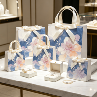 Sacs en papier et sacs fourre-tout personnalisés pour bijoux, montres et lunettes, parfaits pour colliers et bagues