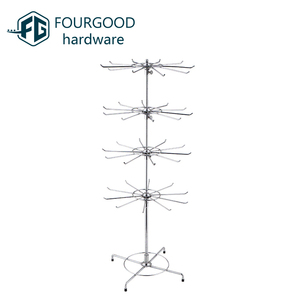 Metall eisen chrom-überzogene <span class=keywords><strong>DVD</strong></span> display schaufenster boden stehen werbe regal <span class=keywords><strong>rack</strong></span> - Product Image 1