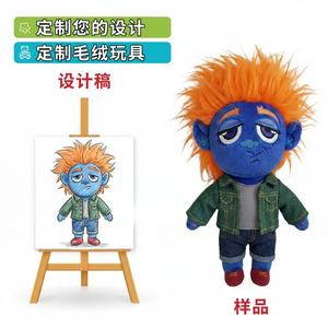 Peluches Personalizados con Logotipo, Fabricante de Juguetes de Peluche, <span class=keywords><strong>Pingüino</strong></span> Personalizado con Suéter a Rayas, Peluche de Animal de Peluche - Product Image 3