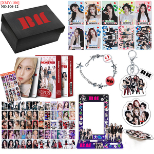 KPOP Stray Kids TWICE (G)I-DLE Coffret cadeau exquis Photocard Autocollant Porte-cartes Porte-clés Bracelet Ensemble de collection Promotion de fans Cadeau - Product Image 5