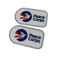 Fabricant de patchs, patchs brodés personnalisés avec logo, patchs en velcro sur mesure, fil métallique, patchs brodés pour chapeaux et uniformes
