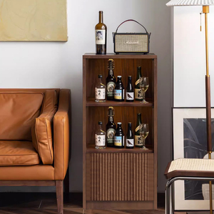 Nhà máy trực tiếp Chất lượng cao E0/E1 đa chức năng Walnut tủ gỗ với 3 lớp cho phòng khách văn phòng - Product Image 4