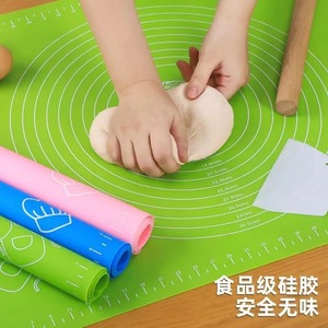 Tapis de cuisson en silicone moderne Zenidoo 40x50cm, écologique, antidérapant, souple, rectangulaire, pour pétrir la pâte, la pizza, les gâteaux, la cuisson au gril - Product Image 3