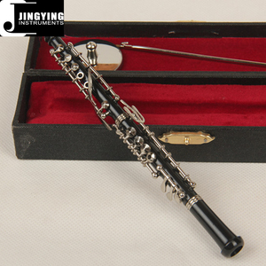 Modèle d'instruments de musique à vent en bois miniature Jingying Music 2024, modèle de <span class=keywords><strong>hautbois</strong></span> miniature, décoration de la maison, cadeau d'<span class=keywords><strong>instrument</strong></span> d'anniversaire - Product Image 6