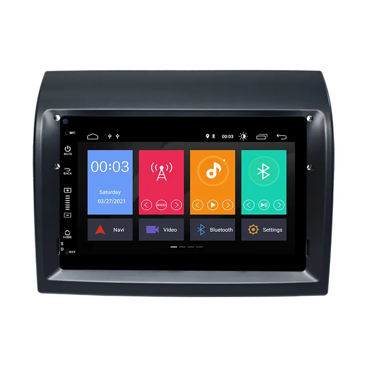 Autoradio IPS DSP 안드로이드 9.0 차량용 Fiat Ducato/Peugeot Boxer/점퍼 WIFI BT RDS DVD 플레이어