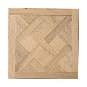 Parquet Versailles AVANTIMORA en chêne brossé multicouche, qualité AB, durable, à rainurer et à languer, 450 mm 600 mm, imperméable, non fini, pour sous-sol - Product Image 1