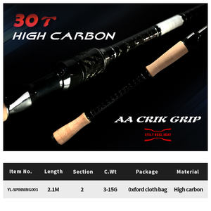 OEM/ODM Fabricant <span class=keywords><strong>Daiwa</strong></span> Crossfire Ugly Stilk Bigwater Ultra léger personnalisé de 2.1m pour <span class=keywords><strong>canne</strong></span> à pêche en bateau océanique - Product Image 6