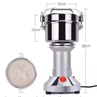 Mini moulin à farine 750G pour céréales, maïs, blé, riz, machine à moudre pour usage domestique