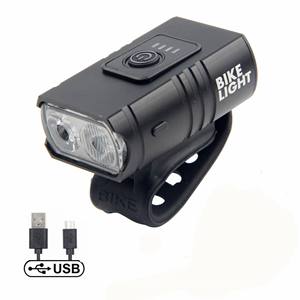 Accessoires <span class=keywords><strong>de</strong></span> Vélo d'Extérieur : Kit <span class=keywords><strong>Lampe</strong></span> <span class=keywords><strong>de</strong></span> Vélo LED Étanche <span class=keywords><strong>Rechargeable</strong></span> par USB pour Cyclisme - Product Image 2
