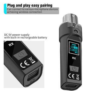 Емкостный/динамический микрофон беспроводной аудио передатчик, громкоговоритель, аудио усилитель, приемник, проводной в беспроводное преобразование - Product Image 5