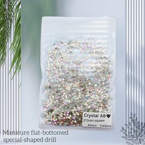 Exclusief Geheel Pakket 1440 Vormen Glas Crystal Ab Platte Bodem Boor Voor Kleur 3d Kledingstuk Milieuvriendelijke Groothandel - Product Image 6