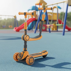 Factory Direct Supply of Children's Scooters with <strong>Three</strong> in One Flashing Music and a Yo Yo That Can Be Ridden, Slid, or Pushed - Product Image 5