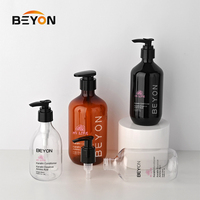 Conditionnel PET Cosmétique Vide En Plastique Savon Liquide Conteneur Corps Lavage Shampooing Crème Lotion Rechargeable Distributeur Pompe Bouteille