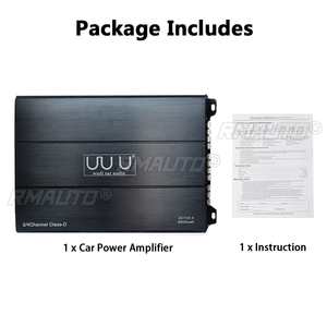 Amplificador de Audio para Auto de 6800W, Altavoz Estéreo con Bajos, DC 12V, Amplificadores de Audio para Auto y Hogar, Subwoofer, Amplificadores de Potencia, Procesador de Audio - Product Image 6