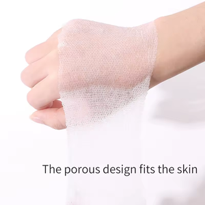 Lingettes démaquillantes en coton pour le visage, carrées, élastiques, douces, économiseuses d'eau, vente en gros d'usine - Product Image 6