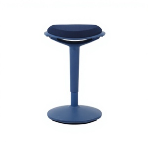 Tabouret de bar moderne en plastique Henglin Moore, chaise de bureau ergonomique à hauteur réglable, confortable pour une utilisation prolongée, pivotante, pour atelier - Product Image 2